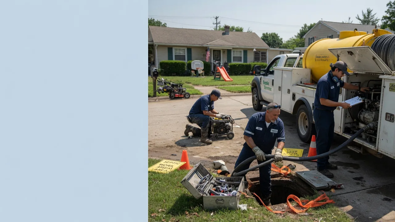 Septic Tank Pumping in Russellville, AL near me